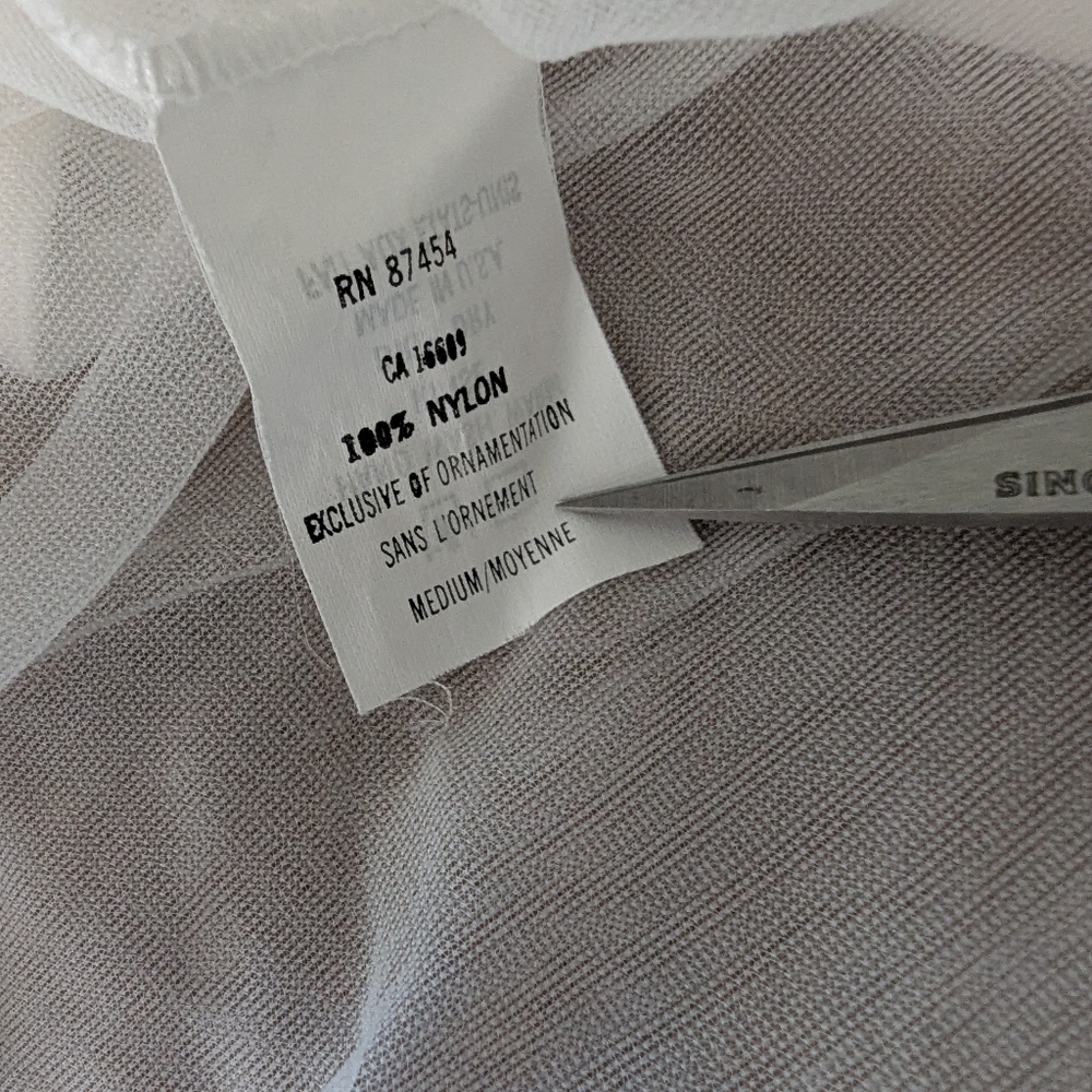 Vintage White Slip Dress With A Peignor - Picture 12 of 14